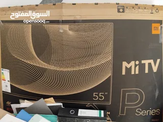  1 55-inch MI P Series T V in excellent condition for sale