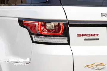  14 Range Rover Sport Supercharge 2014  السيارة وارد الشركة