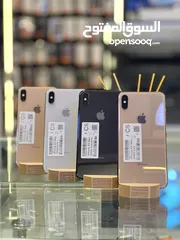  4 متوفر ايفونات XSMAX اصلي جيجا 64 و  256 متوفر توصيل وهدية كفر ولزقه وشاحن الاصلي