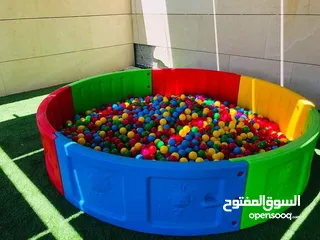  7 طابات بلاستك فاخرة لبرك الطابات لمناطق الالعاب والحضانات متوفر خدمة التوصيل لجميع المحافظات