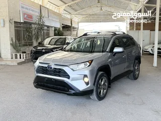  1 تويوتا راف فور ((2021)) XLE بريميوم، بطاريه ليثيوم، فل كامل، فورويل، حرة، بحالة الوكاله، بسعر مميز..