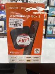  1 XIOAMI TV BOX S 2 GEN .