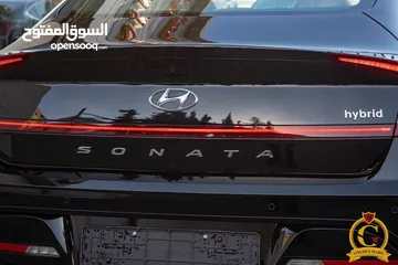  26 Hyundai Sonata 2023 Hybridعداد صفر  Zero Mileage السيارة وارد و كفالة الشركة