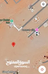  1 ارض للبيع في القسطل حوض الموارس في موقع مرتفع