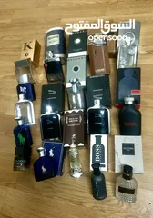  1 عطور فارغه للبيع مع علبهم وبدون