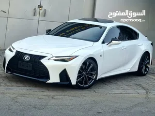  6 LEXUS IS350 F-SPORT 2021 FULL OPTION US SPEC