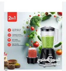  1 sanford brand blender with one year warrenty