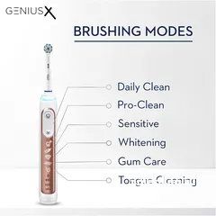  6 Oral-B Genius X 2x Electric Toothbrushes