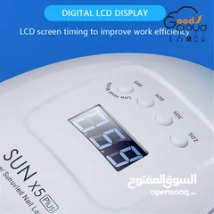  5 مجفف طلاء الاظافر 80 واط Nail Lamp