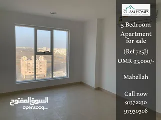  1 Comfy 5 BR apartment for sale in Mabellah Ref: 725J