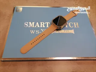  9 ساعة يد ذكية للبيع ULTRA WS-X9 مستعملة حالة ممتازة بالكرتون وكل الملحقات موجودة