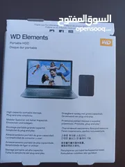  2 هارديسك خارجي wd جديد بكرتونته