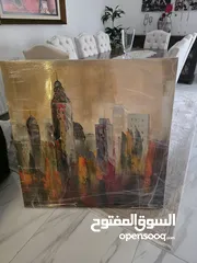  1 مناظر حائط شبه جديد حجم كبير