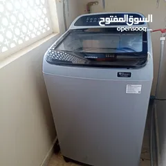  3 غساله سامسونج 11 كيلوا بحاله ممتازه وشبه جديد Samsung washing machine, 11 kg, in excellent condition