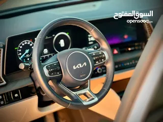  14 كايا سبورتاج /2022 فل الفل فتحة سقف  2x4 ///240Hp بنزين + كهرباء  ( Haybrid) 1600cc