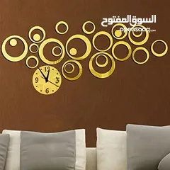  13 ساعه  حائط  ضخمه ديكور