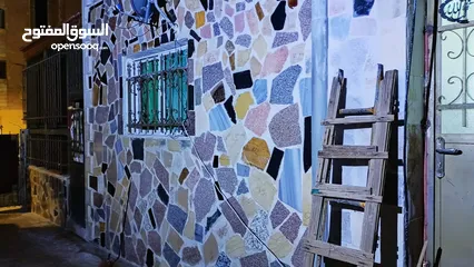  28 تلبيس شحف وديكورات حجر وترميم المنازل القديمة وعزل الرطوبة