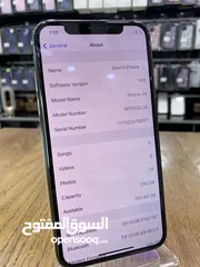  5 iPhone Xs (256) GB ايفون اكس مستعمل بحالة الوكالة بطارية 81٪؜ مش مفتوح او مصلح نهائياً