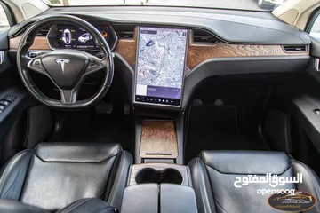  15 Tesla Model X 100D  2018  السيارة بحالة الوكالة