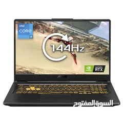  1 اسوس tuf f17 كرت شاشة rtx3050 جيل 11