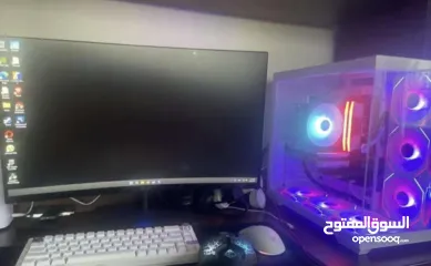  3 جهاز كمبيوتر مستعمل 3 اشهر مواصفات عالية gtx 4060 8gb 32gb ram