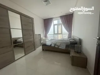  5 super deluxe apartment - sea view -   للإيجار شقة بالسالمية عائلات فقط