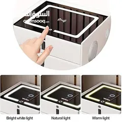  12 كومود / طاولة جانبية عصرية متعددة الاستخدامات  حوّل غرفتك لفضاء أذكى وأجمل مع الطاولة الجانبية