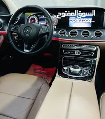  24 مرسيدس e200 2017 وارد غرغور  عداد 55000