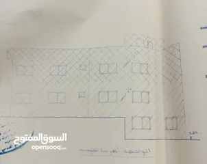  7 عمارة سكنية على ارض نصف دنم 511 متر مربع تتكون من ثلاث طوابق  منطقة هادئة و قريب من شارع المطار