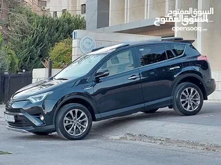  15 تويوتا راف فور 2017 فل ليمتد وارد وكفالة وكاله فحص كامل كلين أعلى صنف 4×4 بحالة وكاله