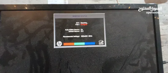  2 شاشه HP 2031a للبيع وسعر ممكن التفاوض عليه  بحاله ممتازه ومع كل اغراضها