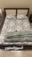  3 Used queen size bed