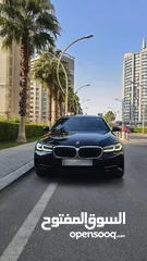  10 BMW 530 21 كلين تايتل فول  رقم شمالي