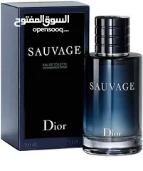  1 عطر سوفاج  (SAUVAGE)  100 مل   يمزج بين الانتعاش المكثف والنفحات الشرقية الدافئة والجمال الأخاذ الذي