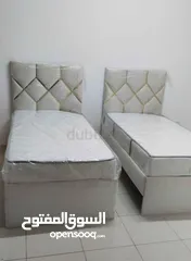  11 BRAND NEW SINGLE WOOD BED WITH MATTRESS 90X190 CM