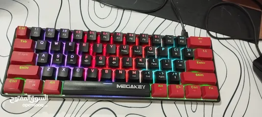  1 mega keyboard gaming كيبورد