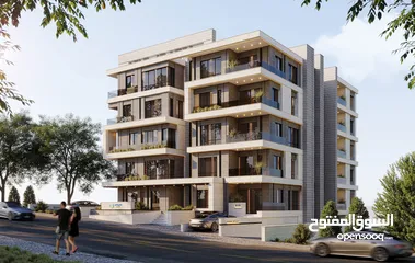  5 شقة 120 متر مع مدخل خاص للبيع في الشرفة بالقرب من شارع القدس و المدارس الانجليزية و حلويات ايفيل