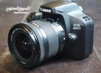  2 كاميرا canon 4000D