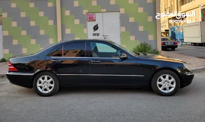  6 Mercedes benz  S500.  1999