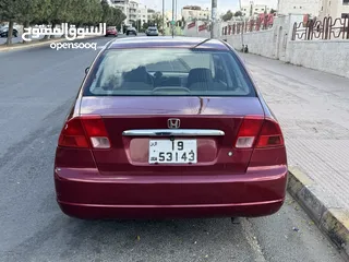  6 هوندا سيفيك 2001 Honda Civic