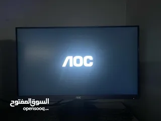  2 شاشة العاب AOC G2490VX المواصفات موضحة في الصور الله يبارك شاشة