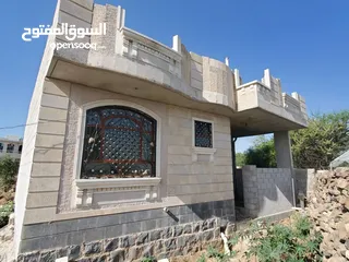  1 بيت مسلح في ثلاث لبن حرررر معمد ... حي النهضة - صنعاء