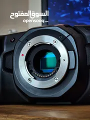  6 Black Magic Pocket Cinema Camera 4k كاميرا بلاك ماجيك