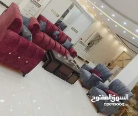  18 طقم بالون 7 مقاعد و6 مخدات