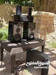  2 مسرح منزلي يماها خشب بيانو فخم جدا و صب كهربايي