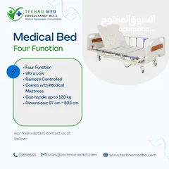  1 Medical Bed, Wheelchairs , Walking Aid, suction machine