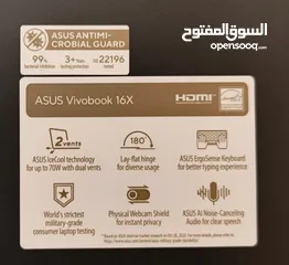  8 عرض لا يُفوّت – لابتوب استعمال 22 يوم فقط  ASUS Vivobook شبه جديد + هدايا قيمة