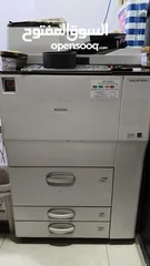  1 ماكنة Ricoh MP 7502 sp للبيع مستعمل خفيف خالية من اي عيوب ( شغل دعك ) ارقى واقوى طابعة وماكنة تصوير