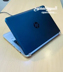  1 جهاز لابتوب من شركه hp proBookG3 الحيل السادس برام 8 وهارديسك 256