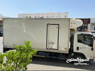  4 شاحنة براد (ثلاجة) تبريد وتجميد للايجار اليومي Refer (chiler) truck for dealy rent